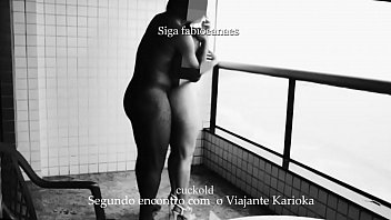 Video Paola Oliveira peladinha depois do sexo na sacada do prédio em copacabana